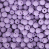 Hot Selling Acrylic Colorful Solid Color Round Beads String Loose Handmade Diy Mobile