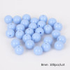 Hot Selling Acrylic Colorful Solid Color Round Beads String Loose Handmade Diy Mobile