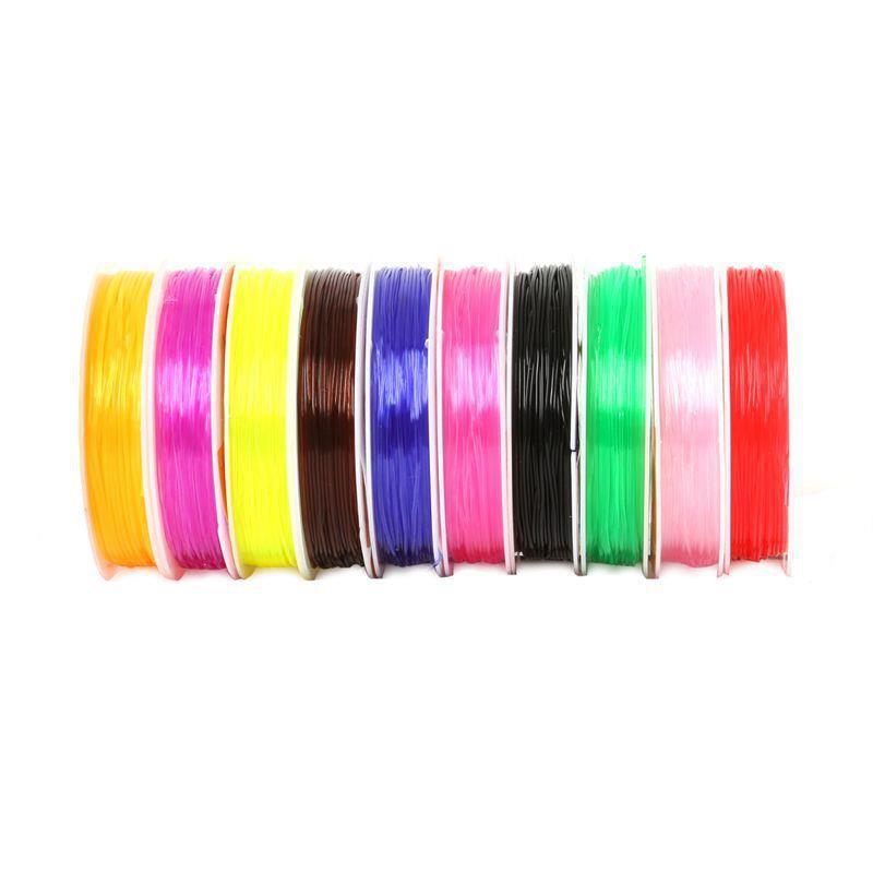 High Quality Crystal Thread Beads Elastic String Bracelet Necklace Rope Diy Handmade