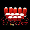 Hot Selling Red Rope Bracelet Braided Handmade Diy Material Ring Knot Jade Thread Red