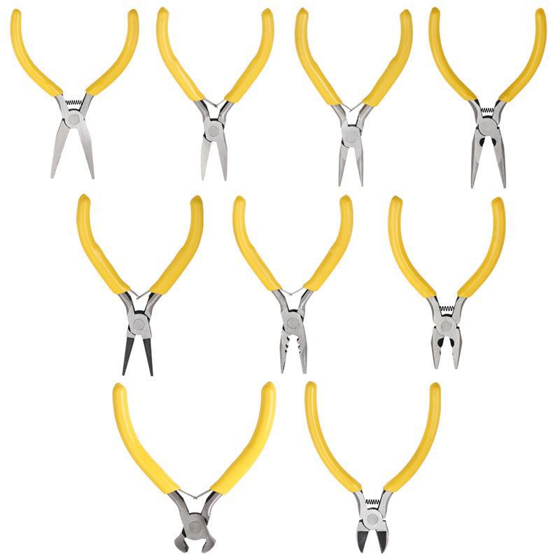 Hot Selling Vise Fine Round Nose Oblique Shear Needle Pliers Multifunctional Wire Diy