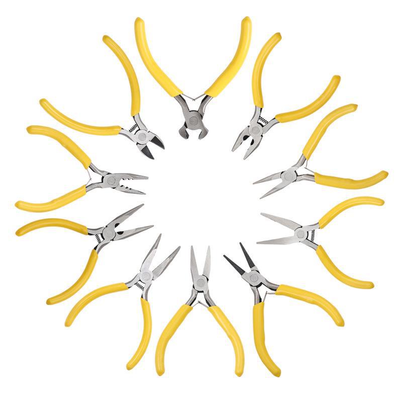 Hot Selling Vise Fine Round Nose Oblique Shear Needle Pliers Multifunctional Wire Diy