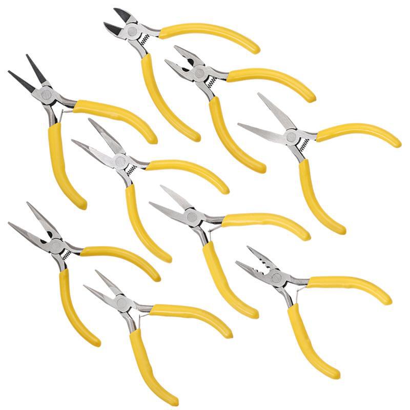 Hot Selling Vise Fine Round Nose Oblique Shear Needle Pliers Multifunctional Wire Diy