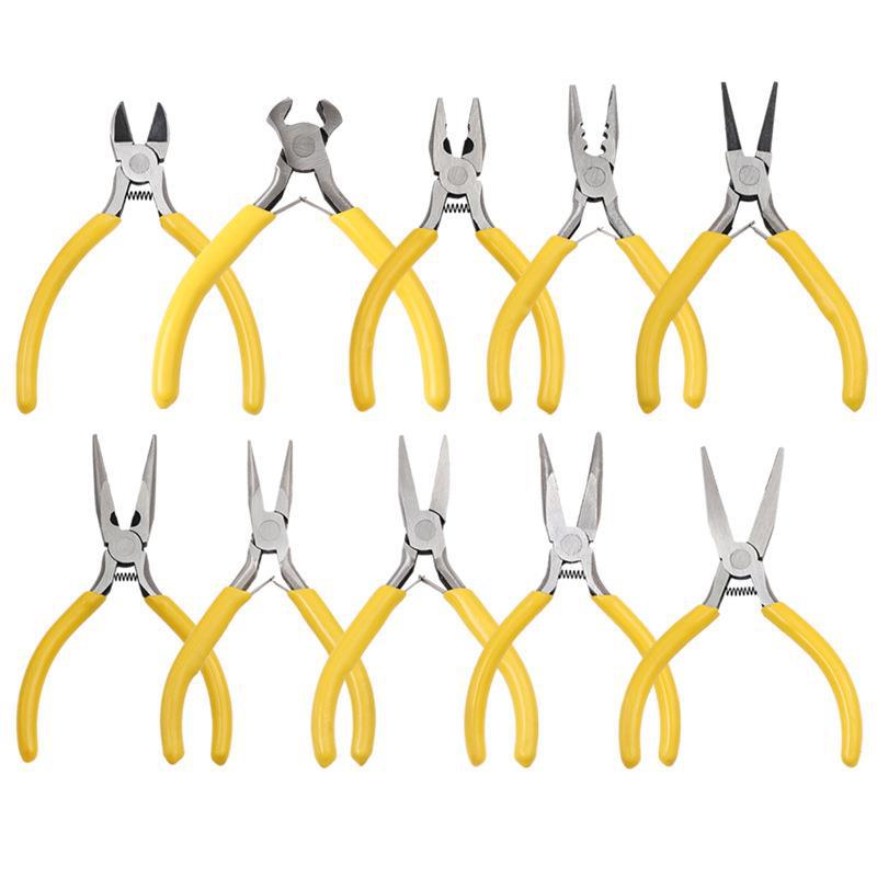 Hot Selling Vise Fine Round Nose Oblique Shear Needle Pliers Multifunctional Wire Diy