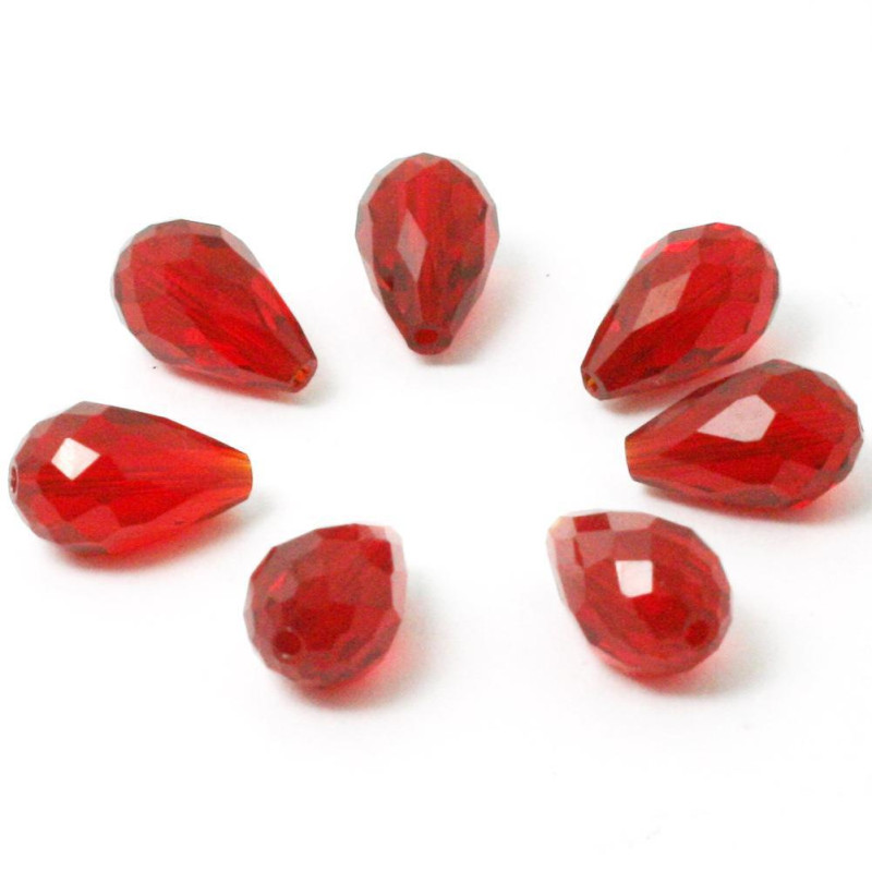 Drop-shaped Glass Crystal Loose Beads Diy Handmade Bracelet Earrings Making Materials