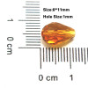 Drop-shaped Glass Crystal Loose Beads Diy Handmade Bracelet Earrings Making Materials