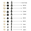 Animal Eye Accessories Diy Toy Eyes Acrylic Movable Eye Beads with Rod Eye Children's Art