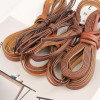 Retro Square Imitation Cowhide Rope Hand Rubber Band Bracelet Jomon Play Line Handmade