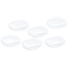 Frog Clip Anti-pain Earmuffs Ear Pads Without Piercings Anti-slip Plastic Transparent Diy