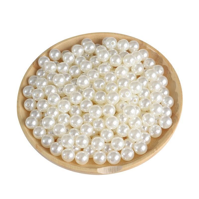 Abs High-gloss Imitation Pearls Handmade Diy Material Accessories Making Necklace Jewelry