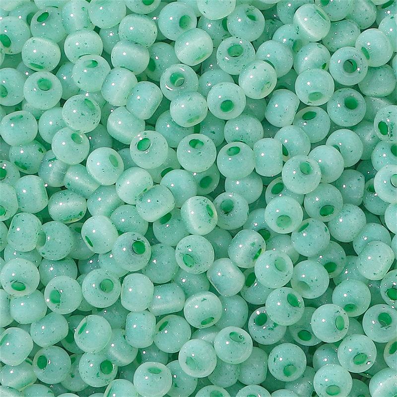 4mm Cat's Eye Jade Ice Seed Glass Rice Beads Domestic Super High Quality Diy Handmade