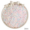 Super Excellent 2/3/4mm Solid Color Colorful Porcelain Beads Rice Handmade Diy Bracelet