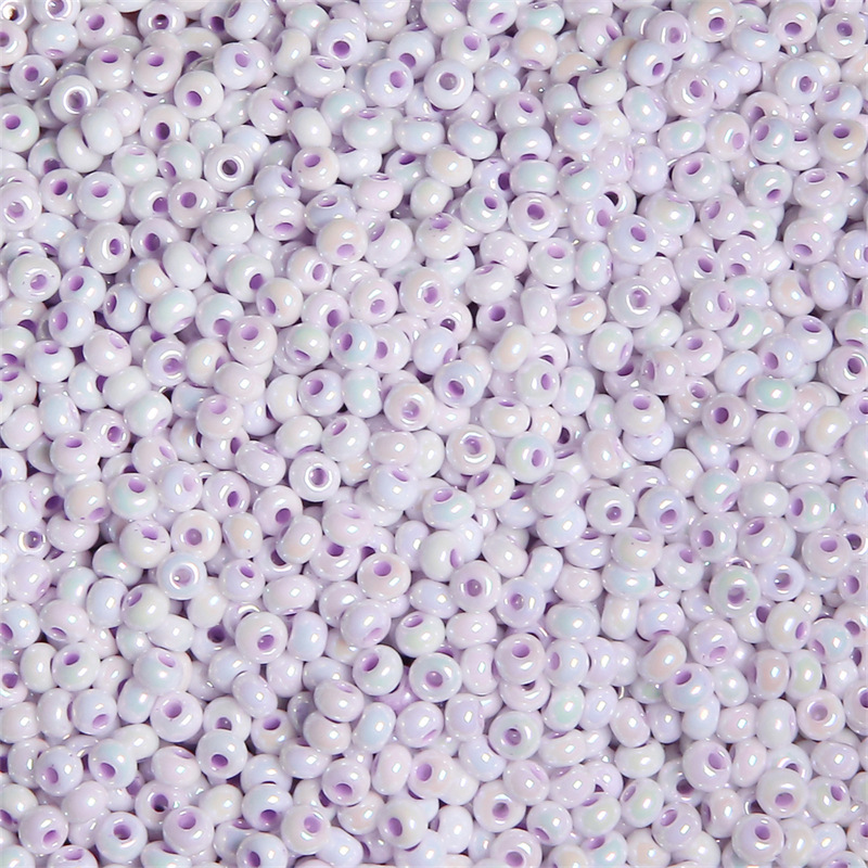 Super Excellent 2/3/4mm Solid Color Colorful Porcelain Beads Rice Handmade Diy Bracelet