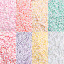 Super Excellent 2/3/4mm Solid Color Colorful Porcelain Beads Rice Handmade Diy Bracelet