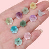 Glass Imitation Jade Gradient Color Lily of the Valley Beads Handmade Diy Necklace
