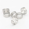 Stainless Steel Ring Auxiliary Opening and Closing Tool Opener Handmade Diy Material