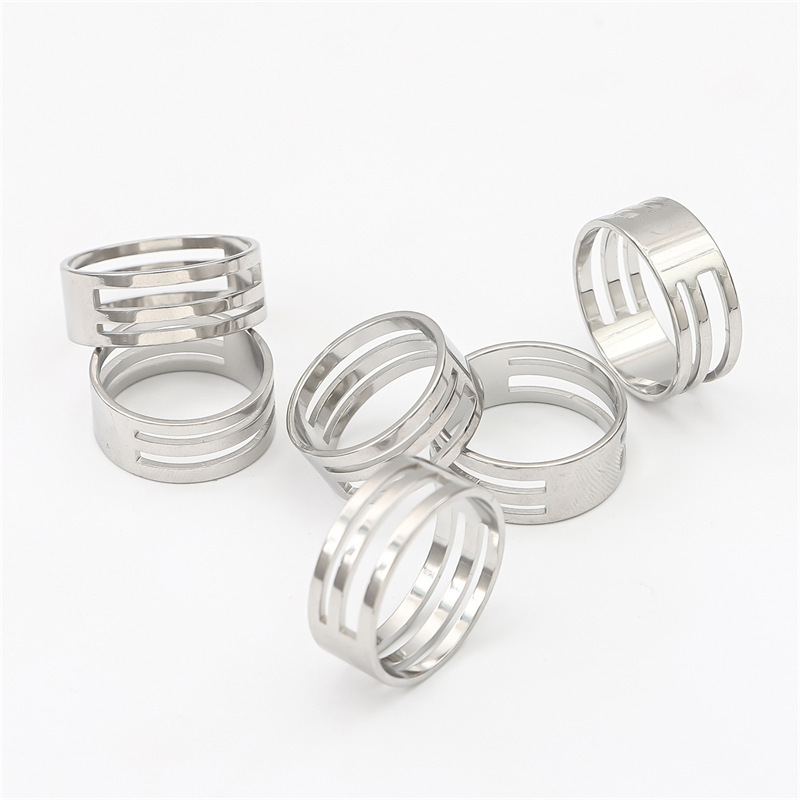 Stainless Steel Ring Auxiliary Opening and Closing Tool Opener Handmade Diy Material