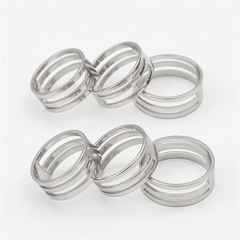 Stainless Steel Ring Auxiliary Opening and Closing Tool Opener Handmade Diy Material