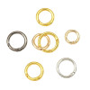Alloy Open Spring Ring Round Buckle Keychain Bag Small Pendant Diy Creative