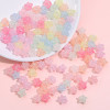 Hot Selling Colorful Acrylic Five-pointed Star Explosion Beads Crack Loose Diy Handmade