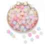 Hot Selling Colorful Acrylic Five-pointed Star Explosion Beads Crack Loose Diy Handmade