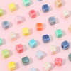 Cream Square Ceramic Beads Handmade Diy Jewelry Necklace Bracelet Ear Materials