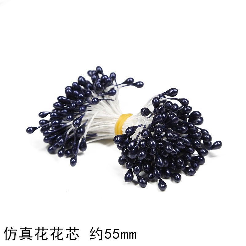 Hot Selling Chiffon Flower Stamens Handmade Diy Antique Girl Hairpin Material Core Hair