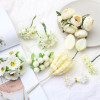 Beige Artificial Stamen Flower Core Bouquet Diy Handmade Hairpin Jewelry Accessories