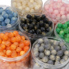 Manufacturer Resin Quicksand Gold Star Sky Imitation Cat's Eye Beads Diy Handmade
