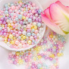 Abs Straight Hole Imitation Pearl Bracelet Beaded Material Package Handmade Diy Homemade