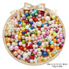 Abs Straight Hole Imitation Pearl Bracelet Beaded Material Package Handmade Diy Homemade