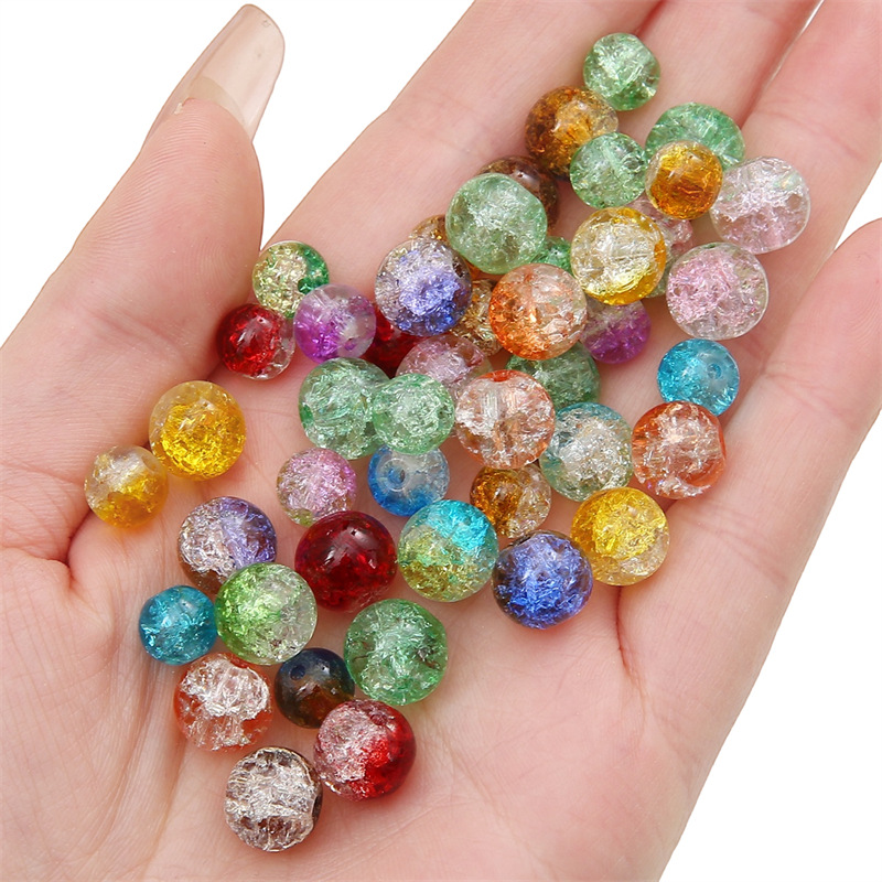 Manufacturer Glass Broken Beads Beading Loose Handmade Diy Material Bracelet Earrings