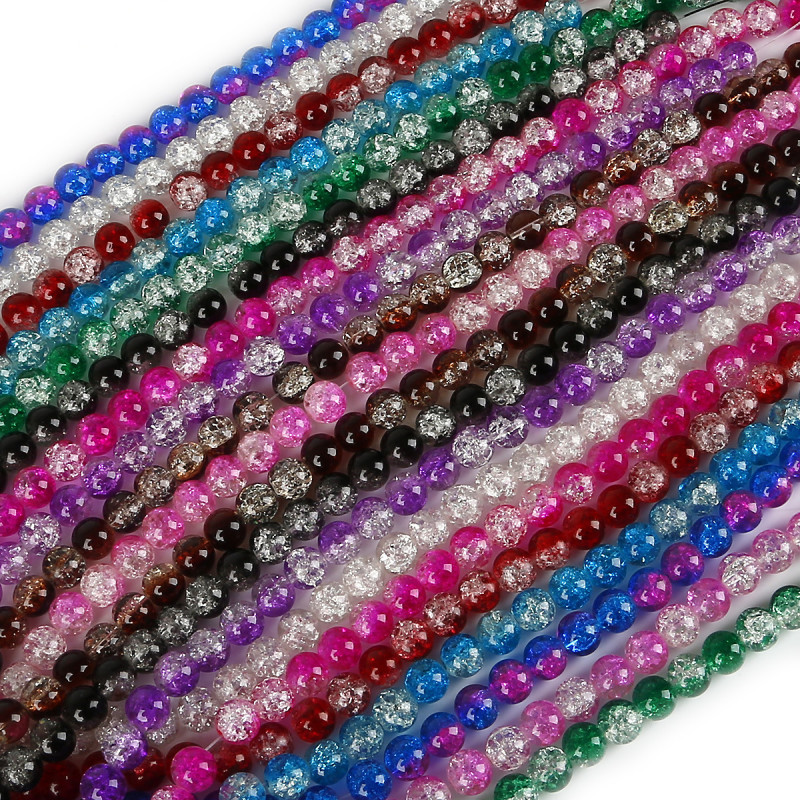 Manufacturer Glass Broken Beads Beading Loose Handmade Diy Material Bracelet Earrings