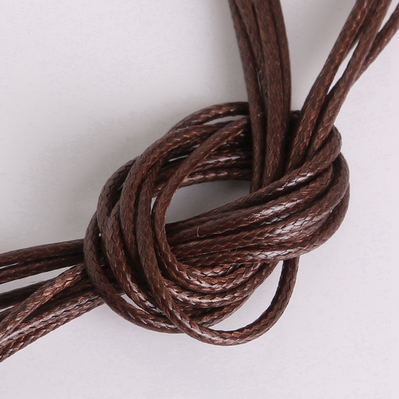 2mm Korean Wax Wire Necklace Rope Wax Imitation Leather Handmade Diy Bracelet Material