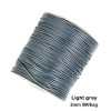 2mm Korean Wax Wire Necklace Rope Wax Imitation Leather Handmade Diy Bracelet Material