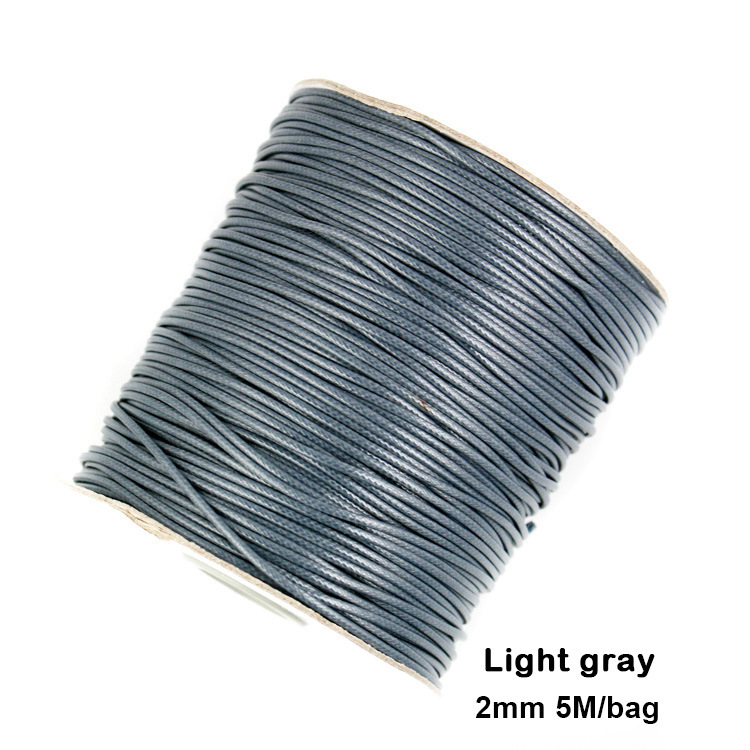 2mm Korean Wax Wire Necklace Rope Wax Imitation Leather Handmade Diy Bracelet Material