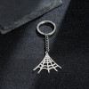 Simple New Accessories Stainless Steel Musical Instruments Halloween Spider Web Creative