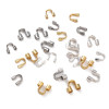 10 Pieces of 14k Gold-filled Horseshoe Buckle U-shaped Wire Bracelet Necklace Handmade