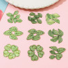 Acrylic Mini Small Leaf Hand Beads Diy Handmade Necklace Bracelet Earrings Loose Jewelry
