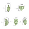Acrylic Mini Small Leaf Hand Beads Diy Handmade Necklace Bracelet Earrings Loose Jewelry