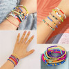 Glass Solid Color Paint Rice Beads Loose Bead Material Handmade Diy Ring Necklace Beaded