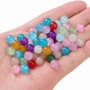 Ins Wind Glass Jelly Paint Imitation Jade Beads Diy Bracelet Necklace Handmade Jewelry