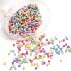 Acrylic Solid Color Round Beads Loose Diy Handmade Bracelets Necklaces Beaded Jewelry