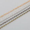 Handmade Diy Earrings Pearl Metal Chain O-shaped Necklace Jewelry Accessories Extended