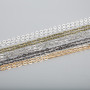 Handmade Diy Earrings Pearl Metal Chain O-shaped Necklace Jewelry Accessories Extended