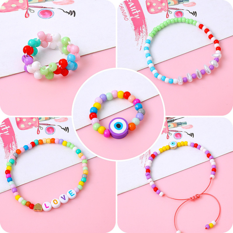 2/3/4mm Super Fine Oil Painting Solid Color Paint Glass Rice Beads Diy Material Handmade