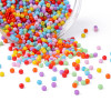 2/3/4mm Super Fine Oil Painting Solid Color Paint Glass Rice Beads Diy Material Handmade