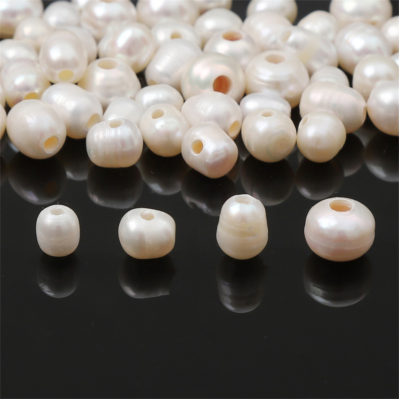 Natural Freshwater Pearls Loose Beads Handmade Diy Jewelry Accessories Bracelet Necklace