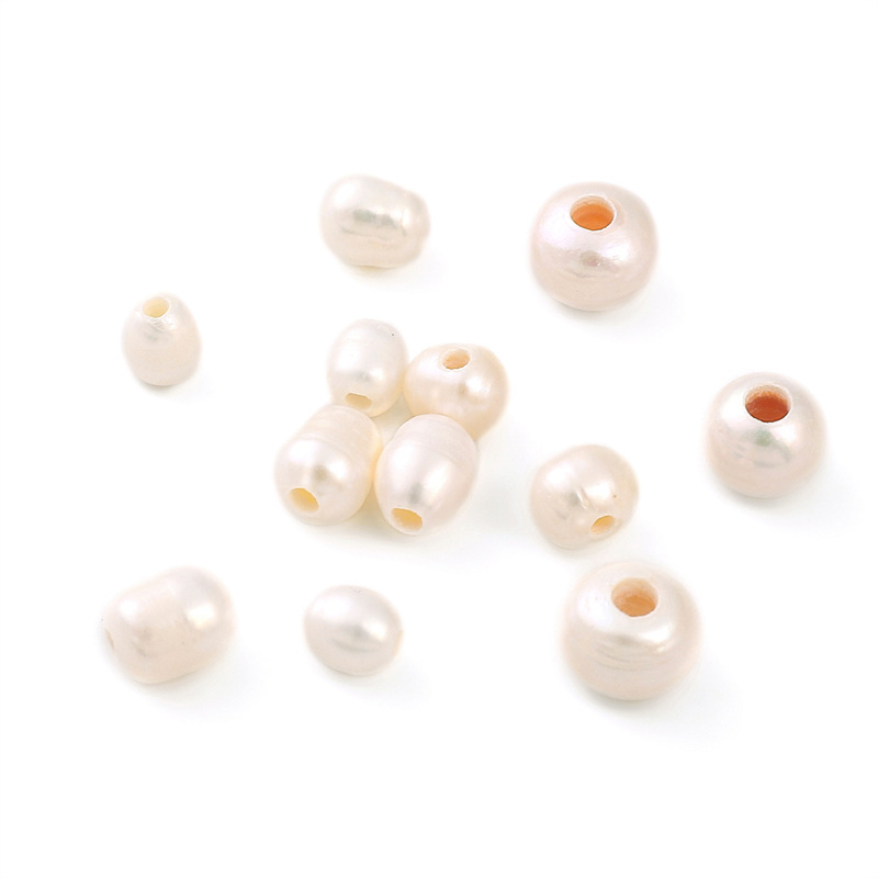 Natural Freshwater Pearls Loose Beads Handmade Diy Jewelry Accessories Bracelet Necklace