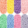 3/4mm Acrylic Solid Color Round Beads Diy Handmade Beaded Bracelet Jewelry Materials